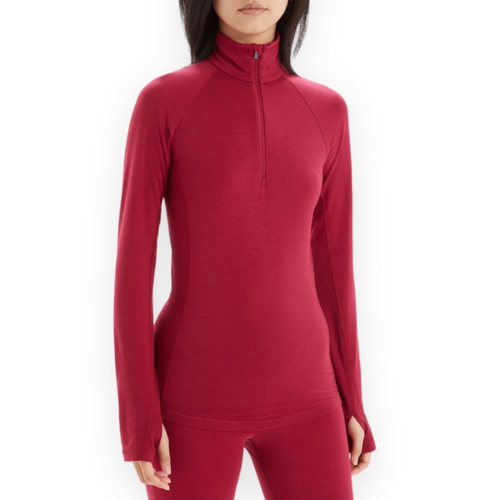 Icebreaker Sport 320 Merino Thermal Quarter Zip Long Sleeve